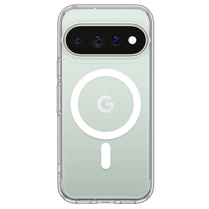 Coque MagSafe pour Google Pixel 11 Pro XL, Spigen, Ultra Hybrid, Transparente Blanche ACS11451