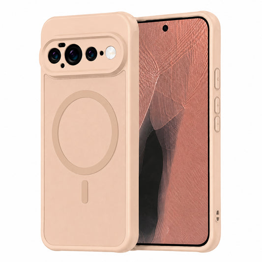 Coque MagSafe pour Google Pixel 11 Pro XL, Techsuit, HaloFrost II, Dorée