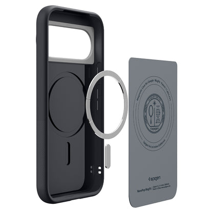 Coque MagSafe pour Google Pixel 11, Spigen, Caseology Nano Pop, Noire ACS11445