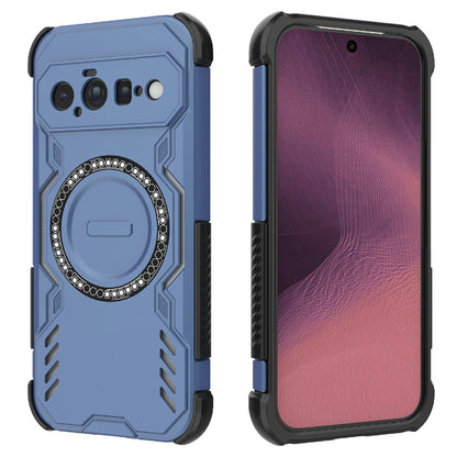 Coque MagSafe pour Google Pixel 11, Techsuit, ArmorMag, bleue
