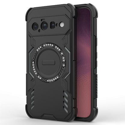 Coque MagSafe pour Google Pixel 11, Techsuit, ArmorMag, noire