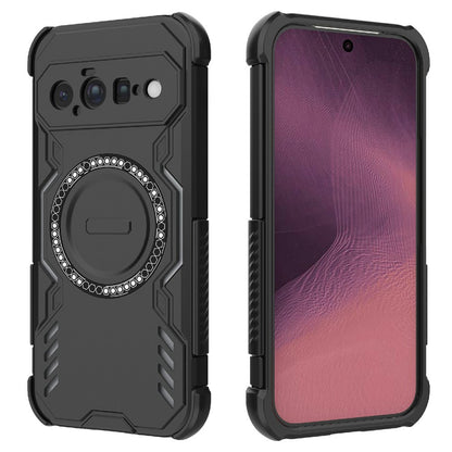 Coque MagSafe pour Google Pixel 11, Techsuit, ArmorMag, noire
