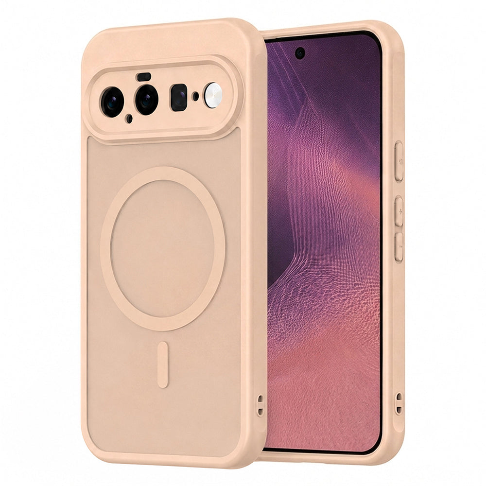 Coque MagSafe pour Google Pixel 11, Techsuit, HaloFrost II, Dorée
