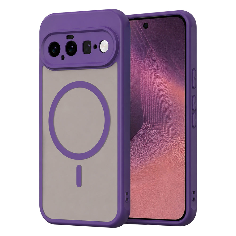 Coque MagSafe pour Google Pixel 11, Techsuit, HaloFrost II, Violet