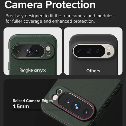 Coque MagSafe pour Google Pixel 9 Pro, Ringke, Onyx, Vert Foncé