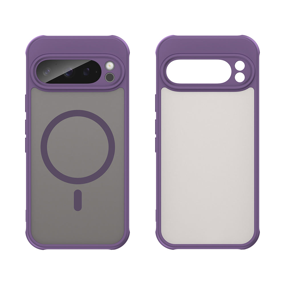 Coque MagSafe pour Google Pixel 9 Pro, Techsuit, HaloFrost II, Violet