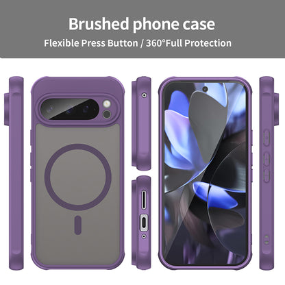 Coque MagSafe pour Google Pixel 9 Pro, Techsuit, HaloFrost II, Violet