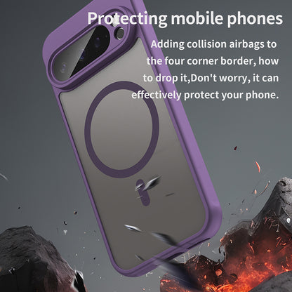 Coque MagSafe pour Google Pixel 9 Pro, Techsuit, HaloFrost II, Violet
