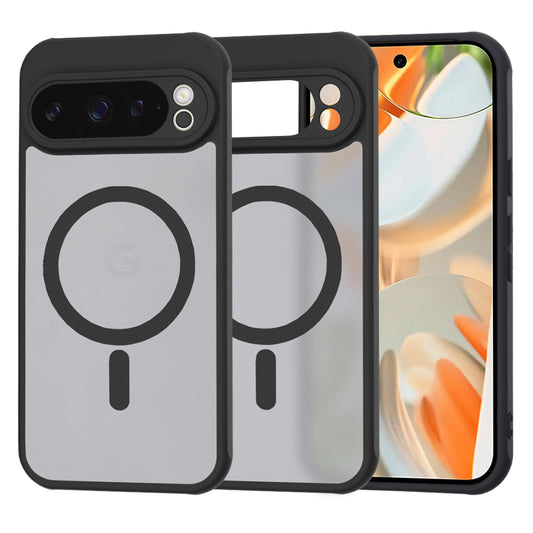 Étui MagSafe pour Google Pixel 9 Pro, Techsuit, HaloFrost, Noir