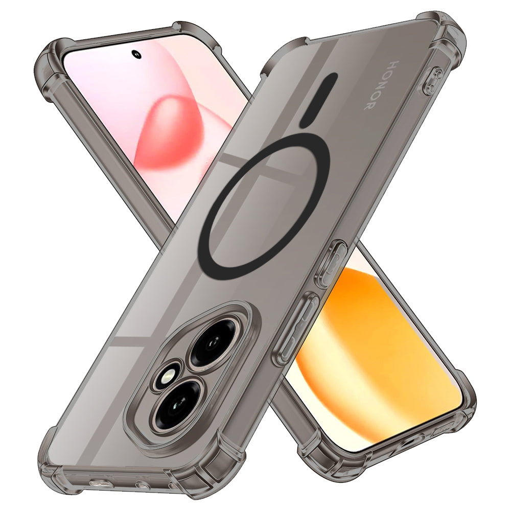 MagSafe-Hülle für Google Pixel 9 Pro, Techsuit, stoßfeste klare, rauchige Farbe