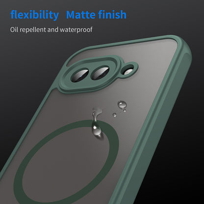 MagSafe-Hülle für Google Pixel 9a, Techsuit, HaloFrost II, Grün