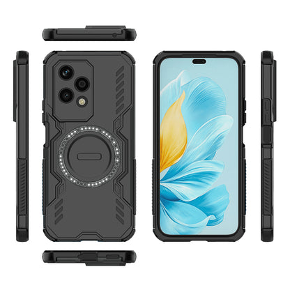 MagSafe Case for Honor 200 Lite, Techsuit, ArmorMag, Black