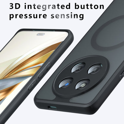 MagSafe-Hülle für Honor 400 Pro, Techsuit, PureFrost, Satin Schwarz