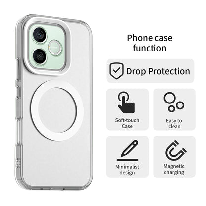 MagSafe-Hülle für Honor 600 Lite, Techsuit, CandyCase, Weiß