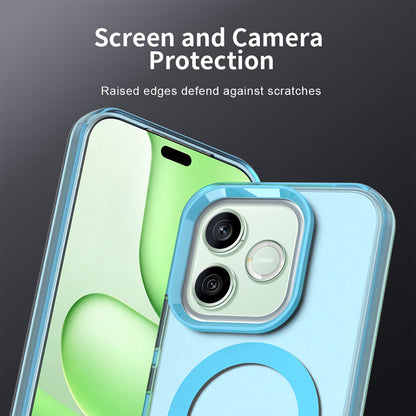 MagSafe-Hülle für Honor 600 Lite, Techsuit, CandyCase, Blau