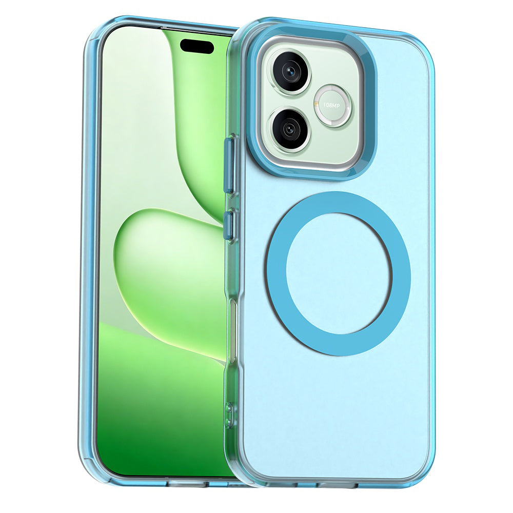 MagSafe-Hülle für Honor 600 Lite, Techsuit, CandyCase, Blau