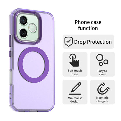 MagSafe-Hülle für Honor 600 Lite, Techsuit, CandyCase, Lila