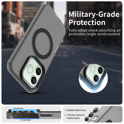 MagSafe-Hülle für Honor 600 Lite, Techsuit, CandyCase, Schwarz