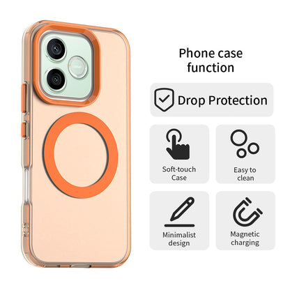 MagSafe-Hülle für Honor 600 Lite, Techsuit, CandyCase, Orange