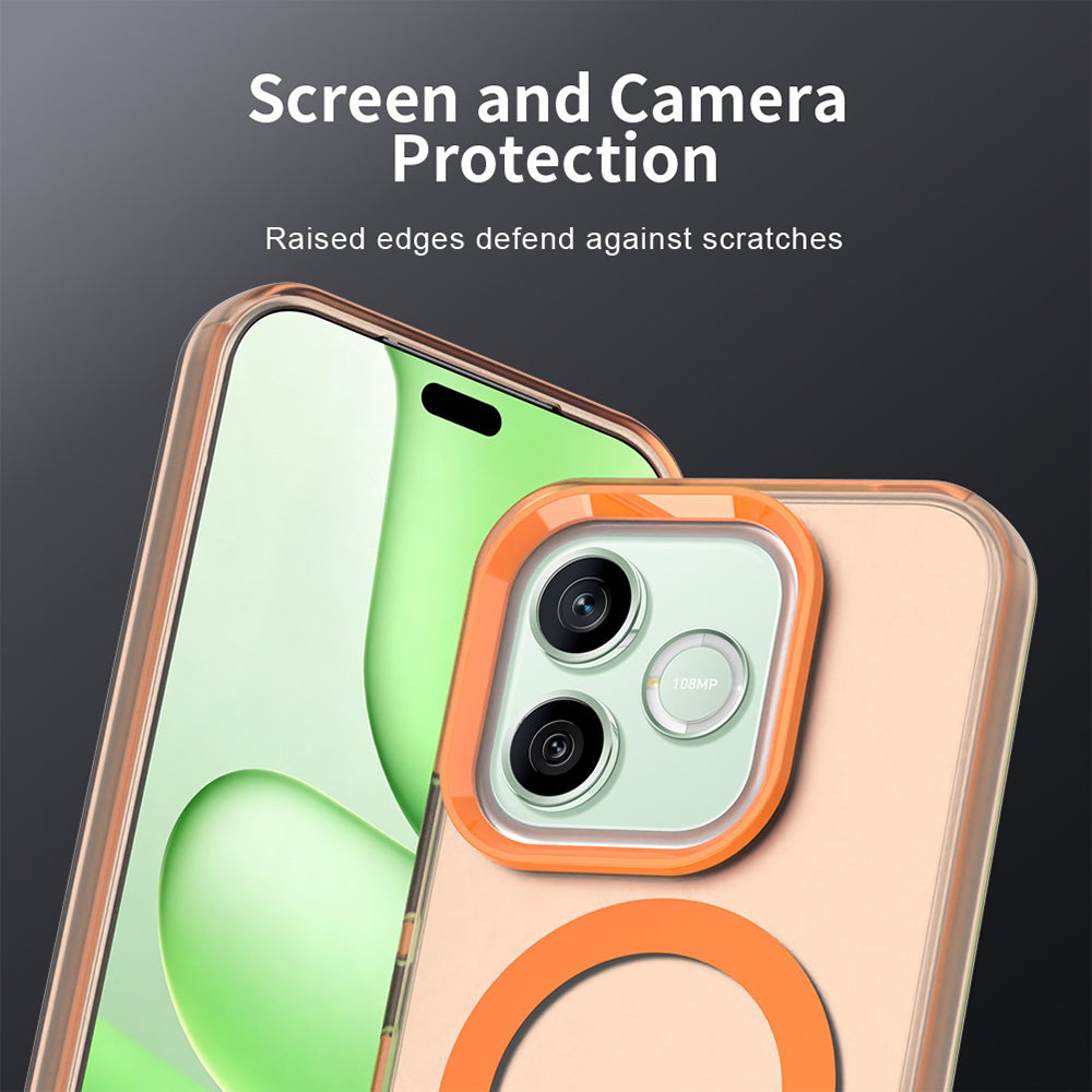 MagSafe-Hülle für Honor 600 Lite, Techsuit, CandyCase, Orange