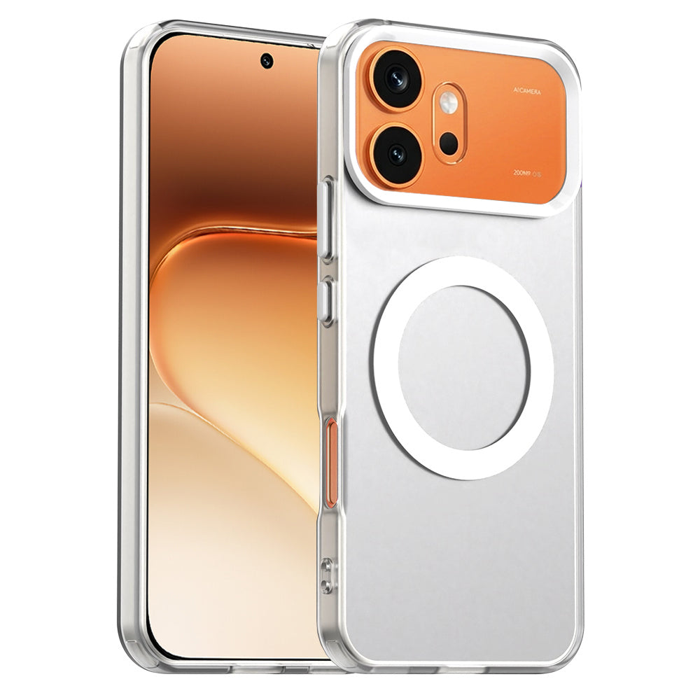 Coque MagSafe pour Honor 600 Pro / 600, Techsuit, CandyCase, Blanche