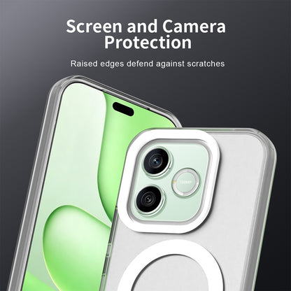 Coque MagSafe pour Honor 600 Pro / 600, Techsuit, CandyCase, Blanche