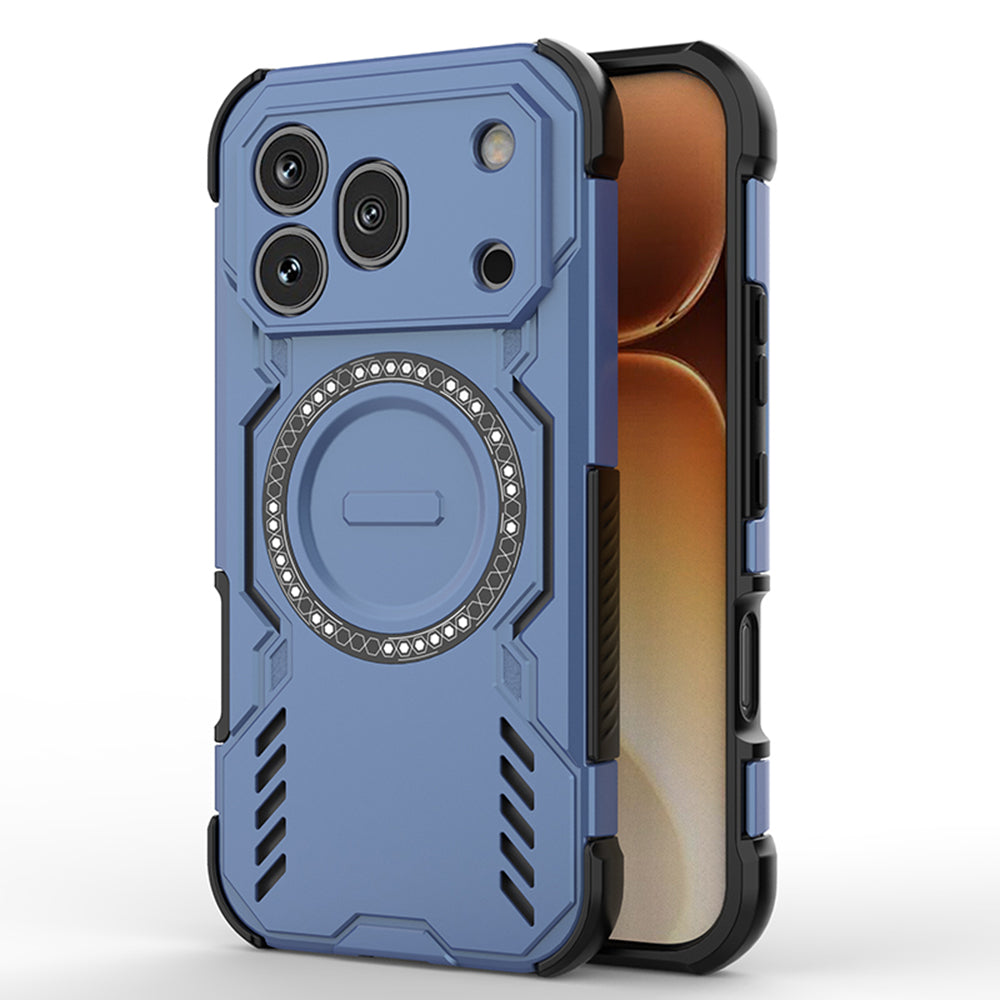 MagSafe-Hülle für Honor 600 Pro, Techsuit, ArmorMag, Blau