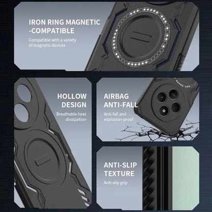 Coque MagSafe pour Honor 600 Pro, Techsuit, ArmorMag, Noire