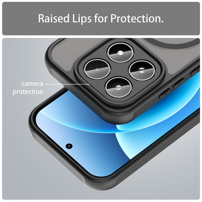 MagSafe Case for Honor 600, Techsuit, HaloFrost II, Black