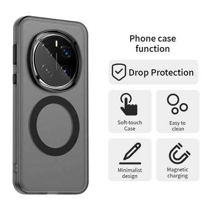 Coque MagSafe pour Honor Magic7 Pro, Techsuit, CandyCase, Noire
