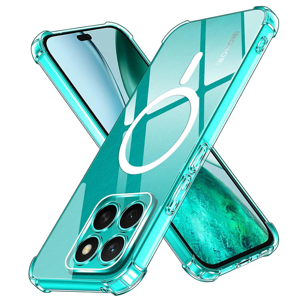 MagSafe Case for Honor X8c, Techsuit, Shockproof, Transparent
