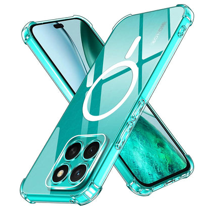 MagSafe Case for Honor X8c, Techsuit, Shockproof, Transparent