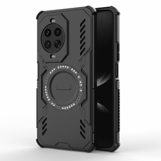 Coque MagSafe pour Huawei nova 14 Pro, Techsuit, ArmorMag, Noire.