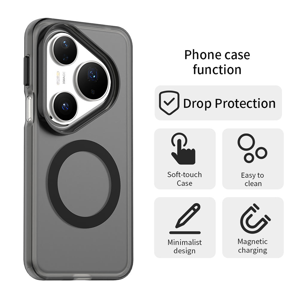 MagSafe Case for Huawei Pura 80 Pro, Techsuit, CandyCase, Black