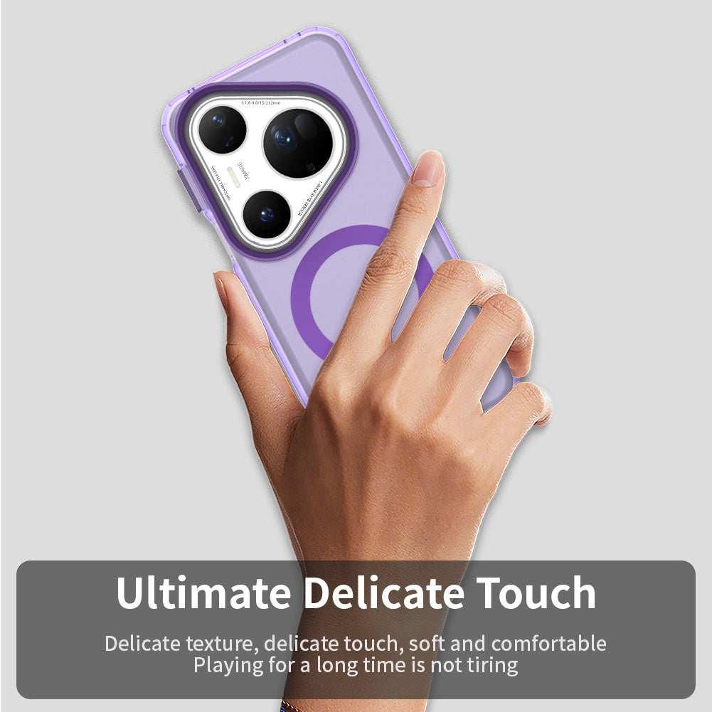 Coque MagSafe pour Huawei Pura 80 Ultra, Techsuit, CandyCase, Violet