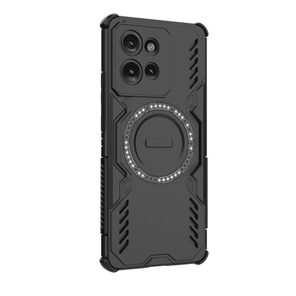 MagSafe Case for Motorola Edge 50, Techsuit, ArmorMag, Black