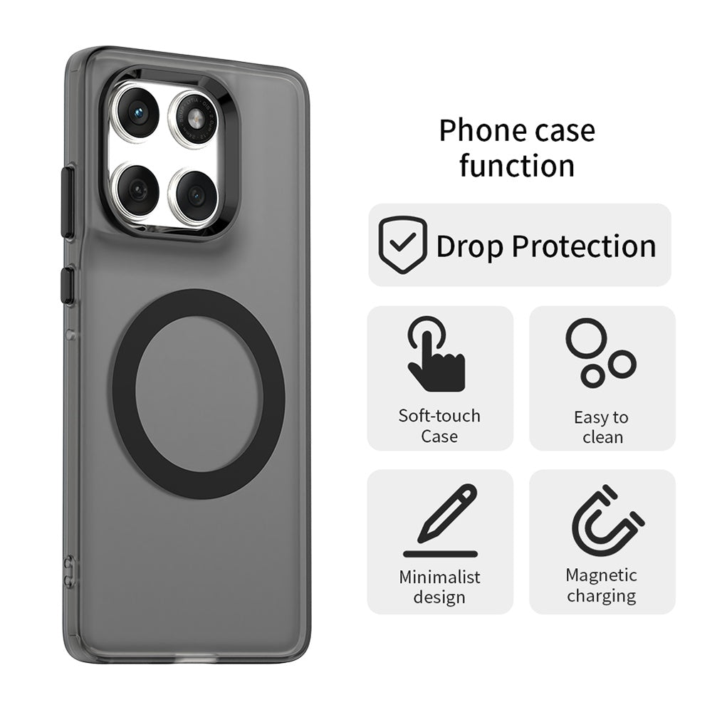 MagSafe Case for Motorola Edge 60 Fusion / Edge 60, Techsuit, CandyCase, Black