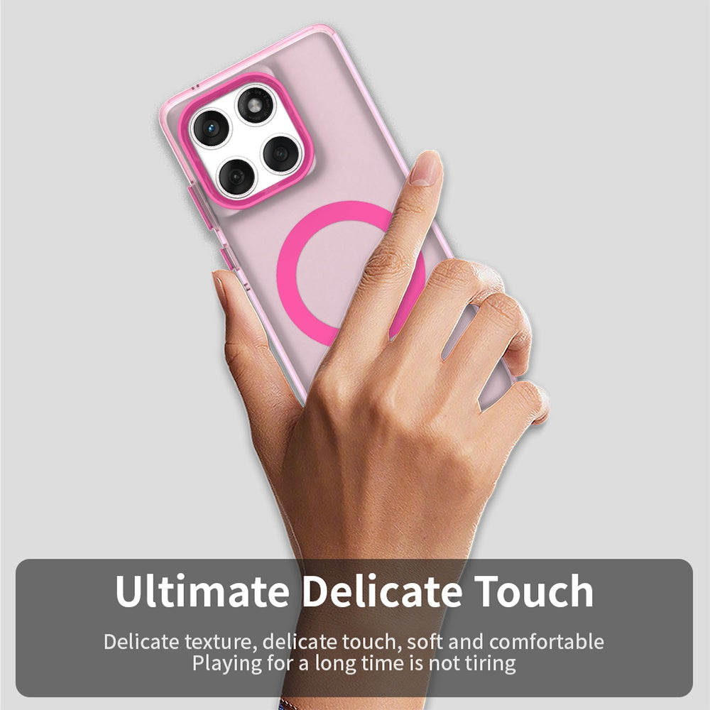 MagSafe Case for Motorola Edge 60 Fusion / Edge 60, Techsuit, CandyCase, Pink
