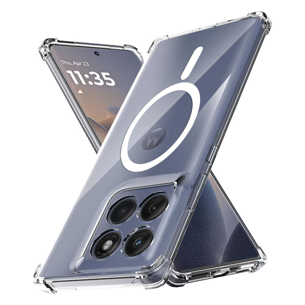 MagSafe Case for Motorola Edge 60 Fusion / Edge 60, Techsuit, Shockproof, Transparent