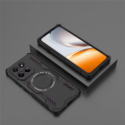 MagSafe-Hülle für Motorola Edge 60 Pro, Techsuit, ArmorMag, Schwarz