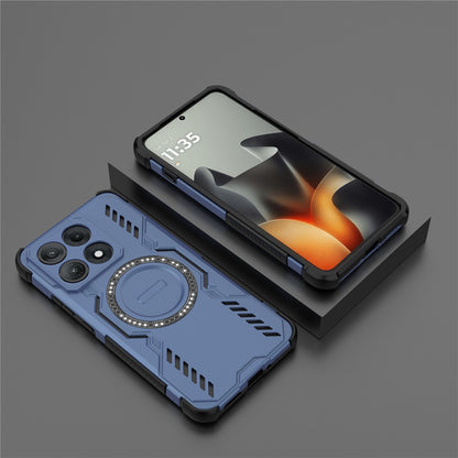 MagSafe-Hülle für Motorola Edge 70 Max, Techsuit, ArmorMag, Blau