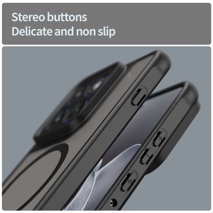 MagSafe Hülle für Motorola Edge 70, Techsuit, HaloFrost II, Schwarz