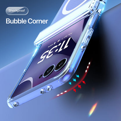 Coque MagSafe pour Motorola Razr 70 / Razr 60 / Razr 50, DUX DUCIS, Clin, transparente