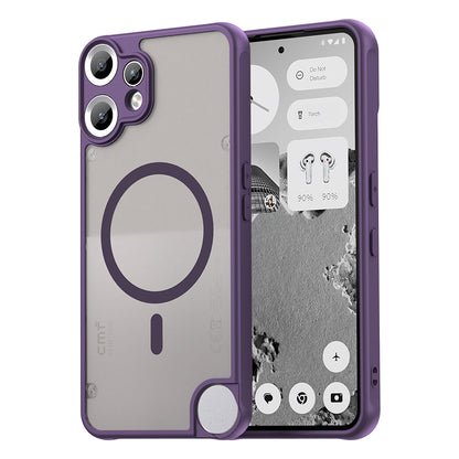 Coque MagSafe pour Nothing CMF Phone 2 Pro, Techsuit, HaloFrost II, Violet