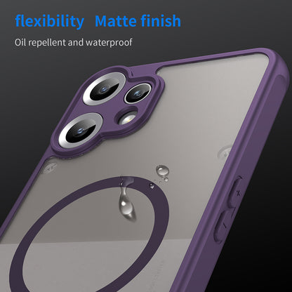 Coque MagSafe pour Nothing CMF Phone 2 Pro, Techsuit, HaloFrost II, Violet
