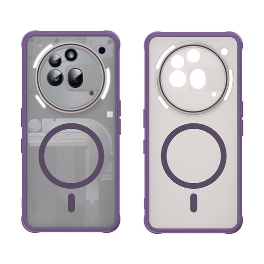 MagSafe-Hülle für Nothing Phone (3a) Pro, Techsuit, HaloFrost II, Lila