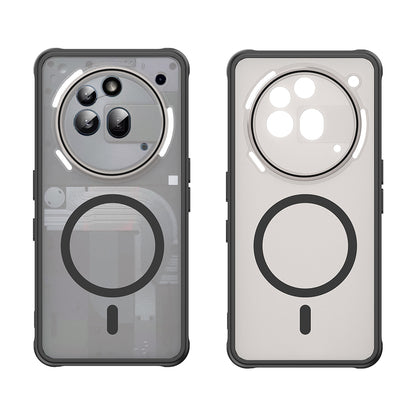 MagSafe-Hülle für Nothing Phone (3a) Pro, Techsuit, HaloFrost II, Schwarz
