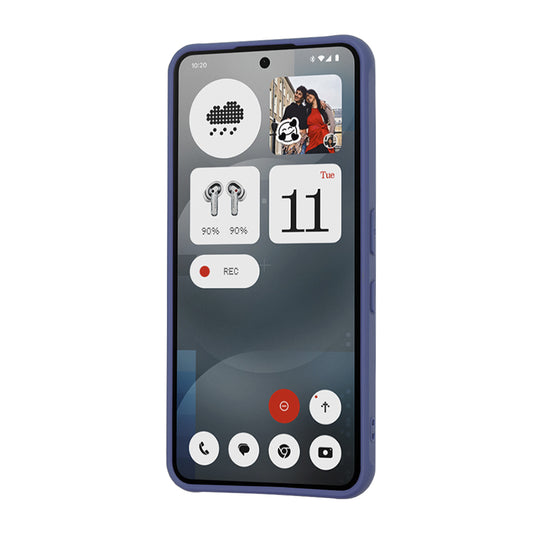 MagSafe-Hülle für Nothing Phone (3a), Techsuit, HaloFrost, Marineblau