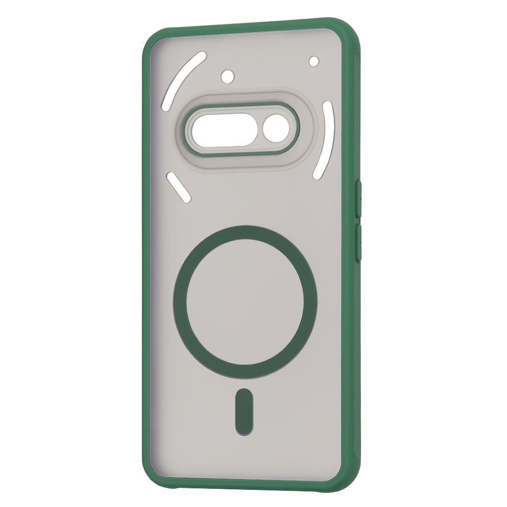 MagSafe-Hülle für Nothing Phone (3a), Techsuit, HaloFrost, Grün