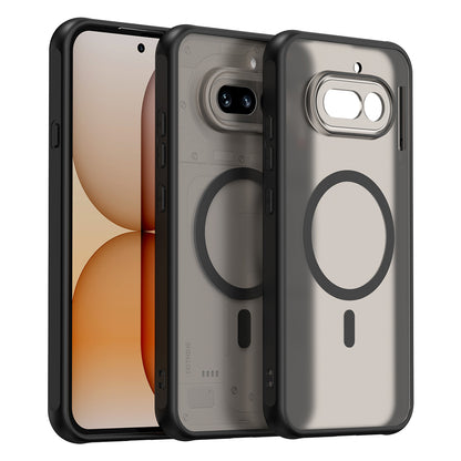 MagSafe Case for Nothing Phone (4a), Techsuit, HaloFrost II, Black